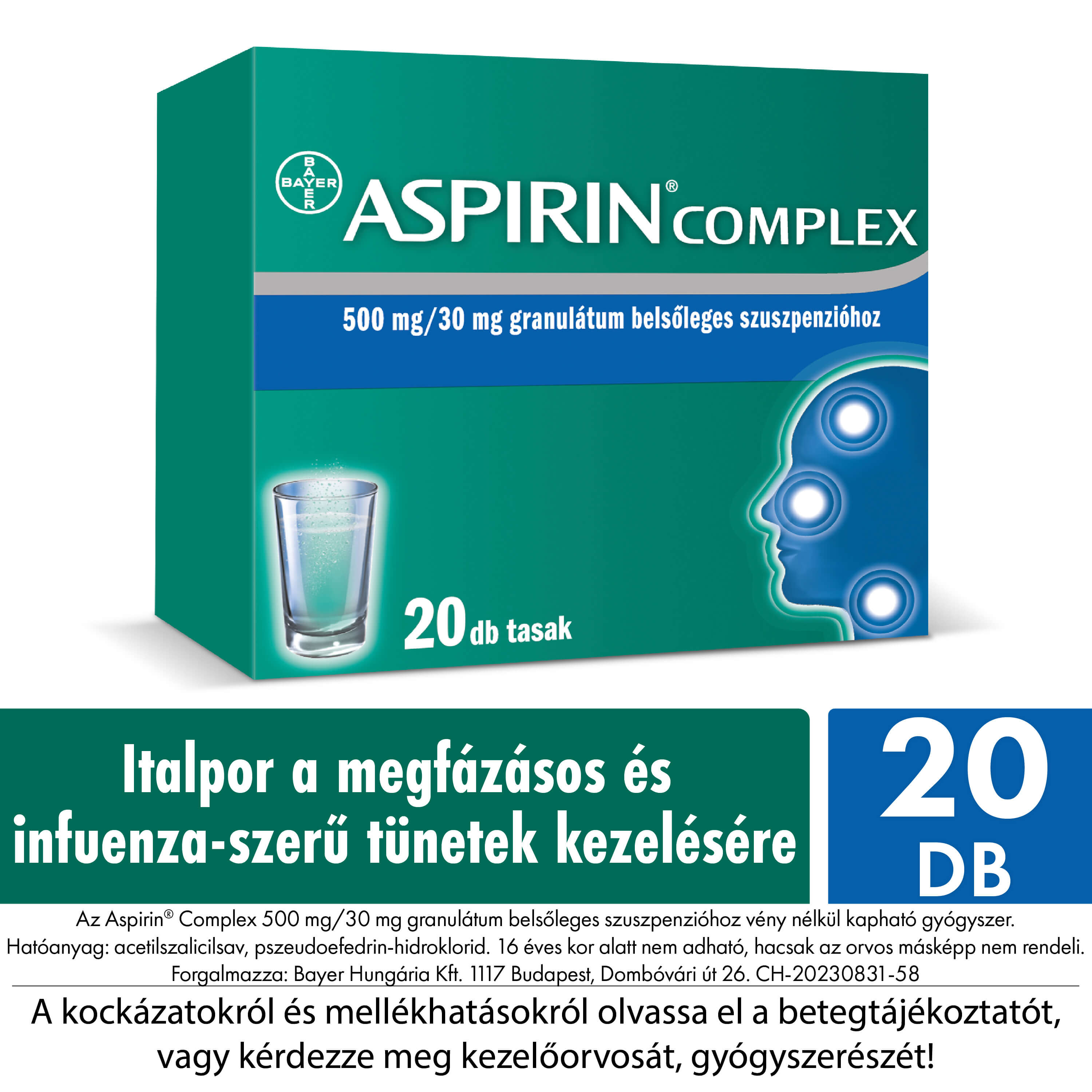 Aspirin Complex 10 darabos kiszerelés