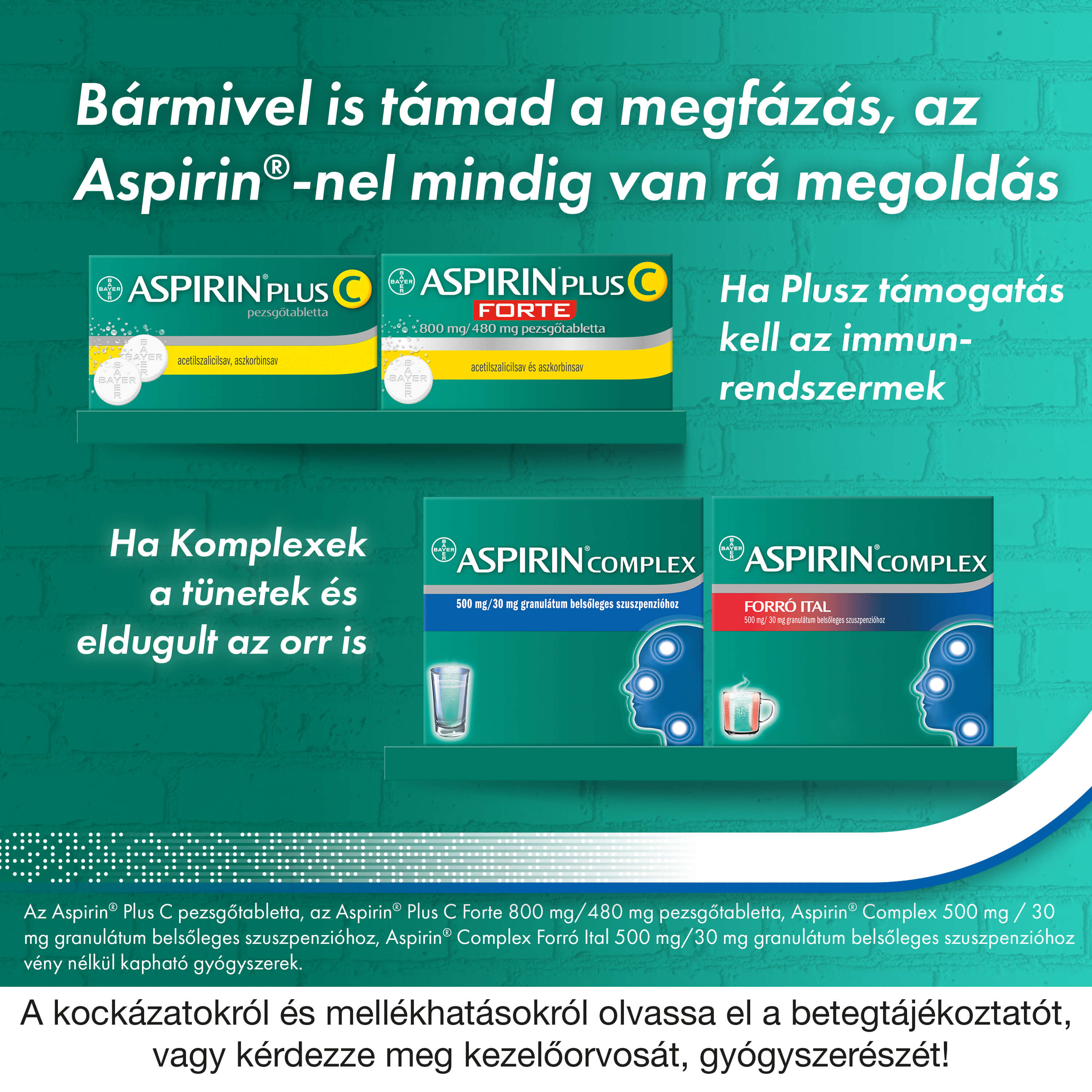 Aspirin Complex 10 darabos kiszerelés