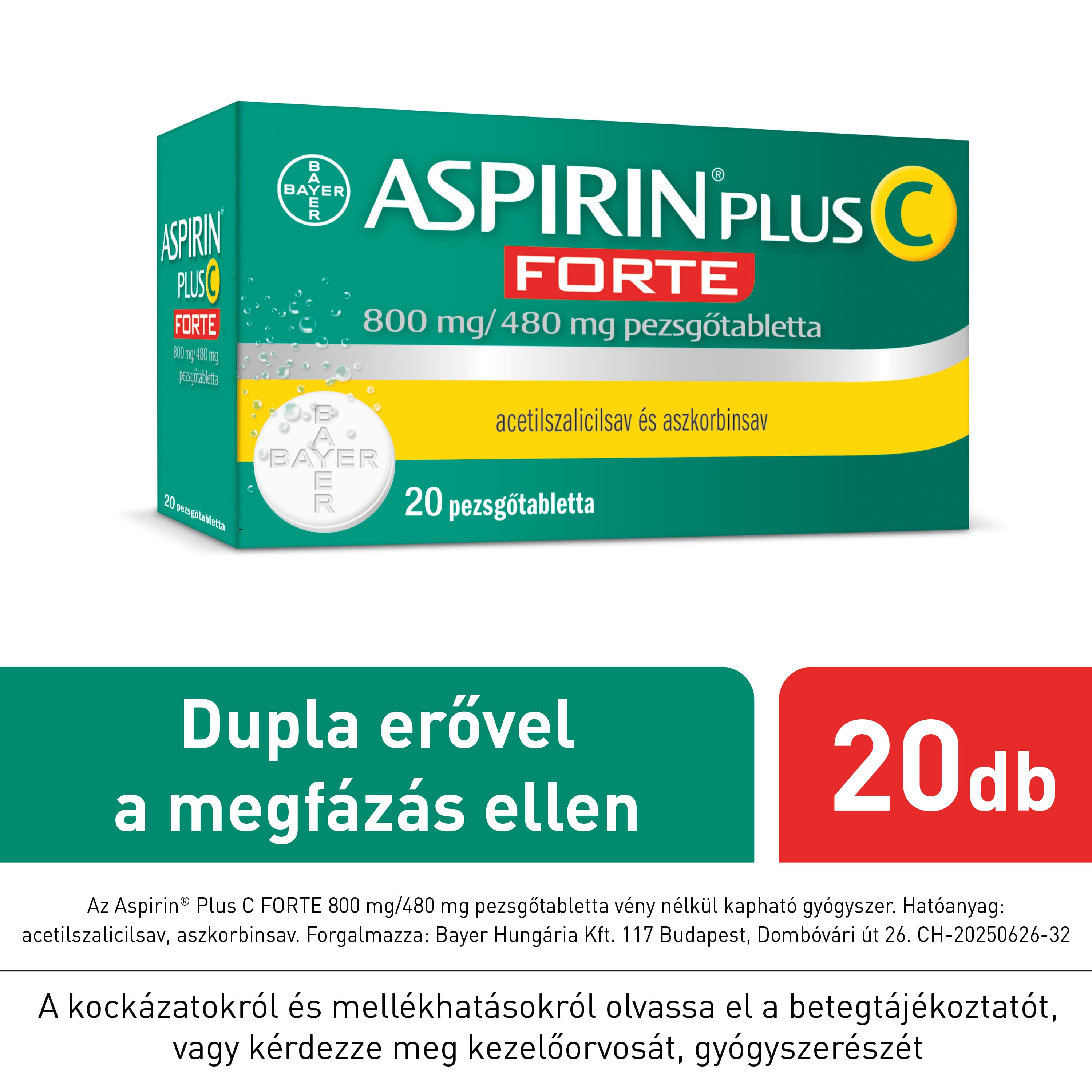 Aspirin® Plus C